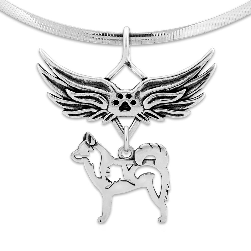 Alaskan Klee Kai Remembrance Necklace