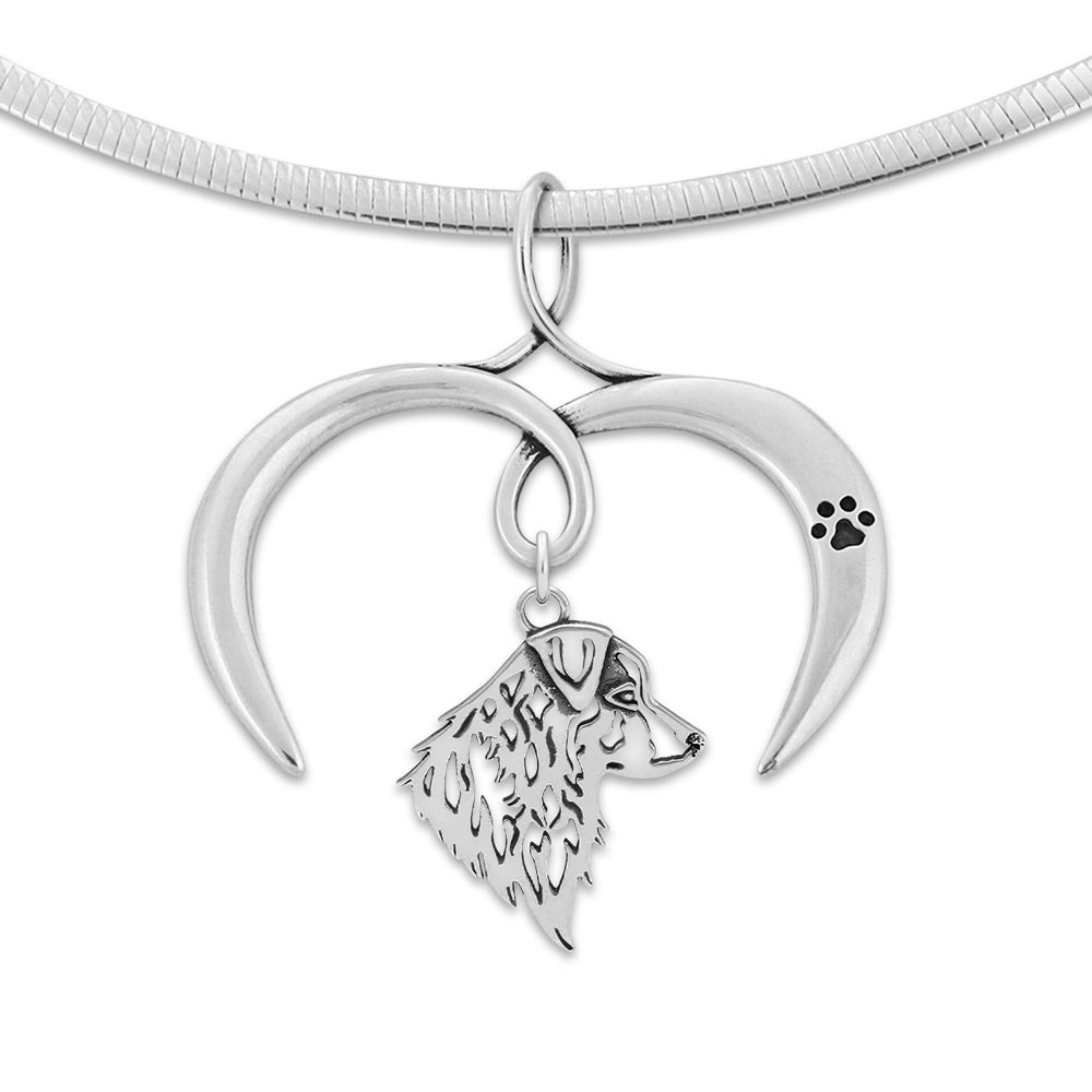 I Love My Australian Shepherd Necklace