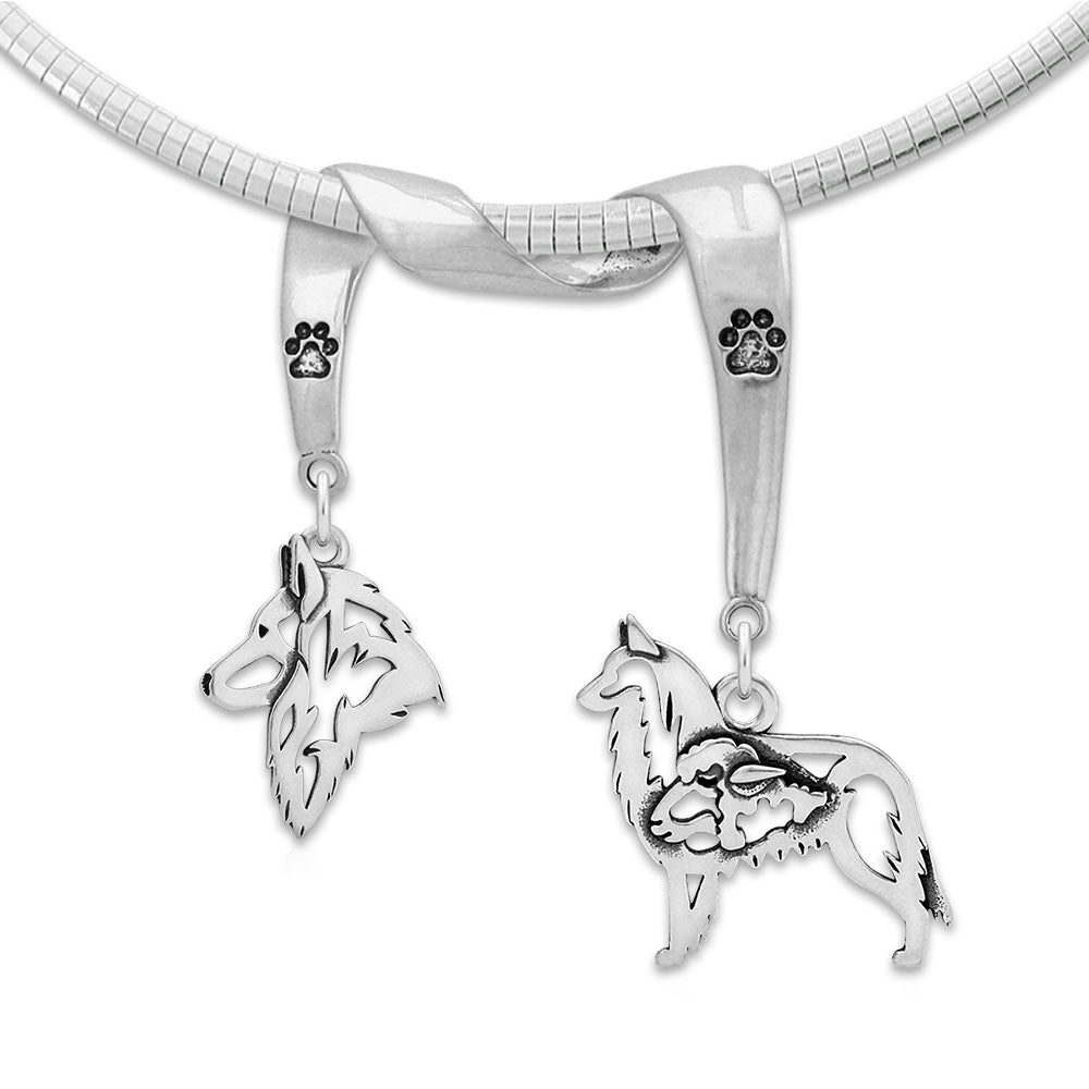 Belgian Tervuren Luxury Necklace in Sterling Silver