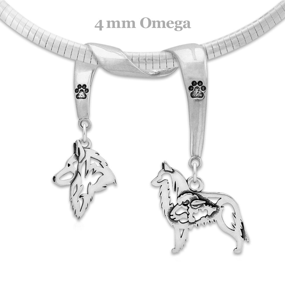 Belgian Tervuren Luxury Necklace in Sterling Silver