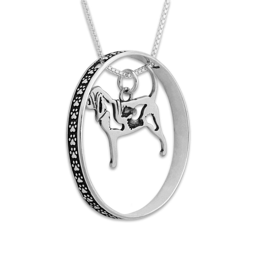 Popular Bloodhound Necklace