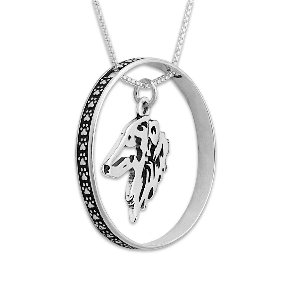 Top Rated Borzoi Necklace