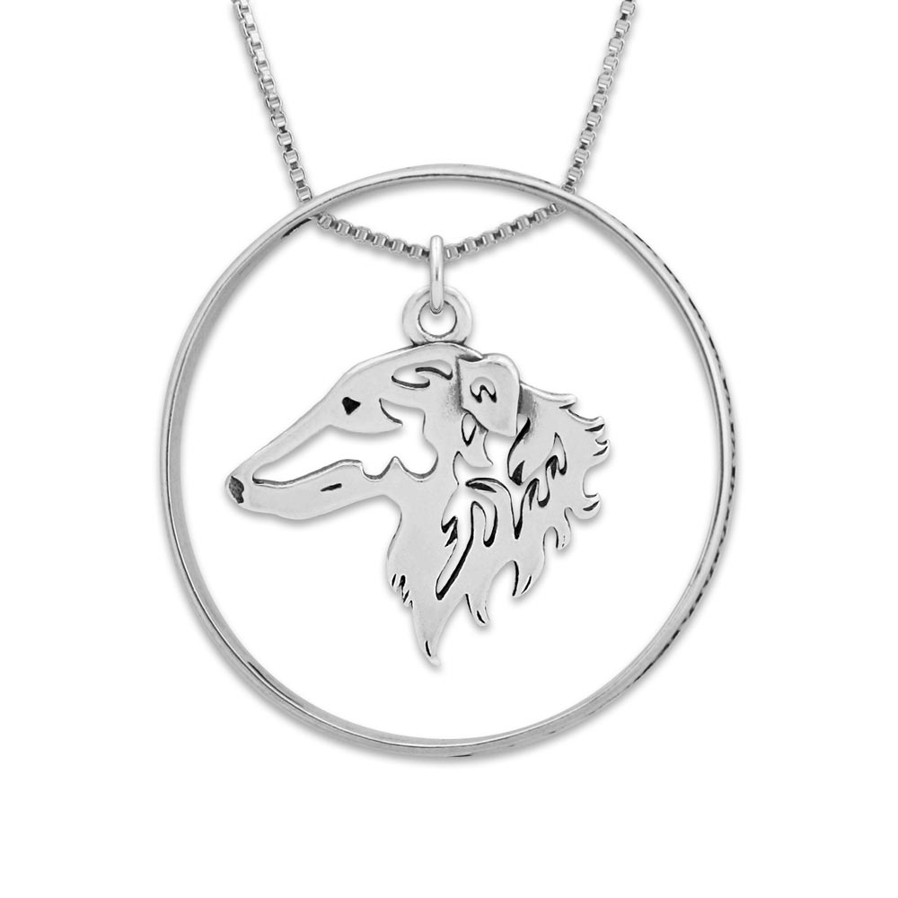 Top Rated Borzoi Necklace