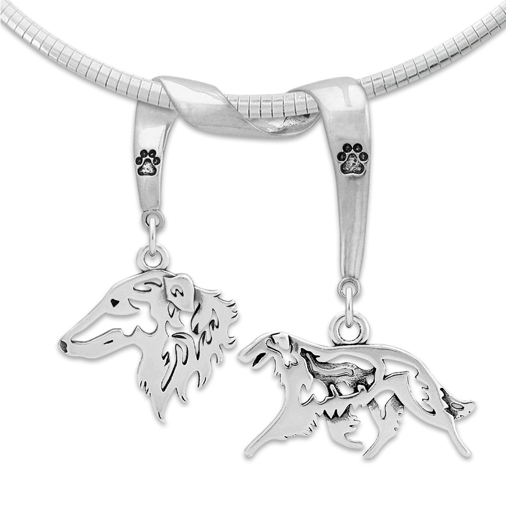 Borzoi Luxury Necklace in Sterling SIlver