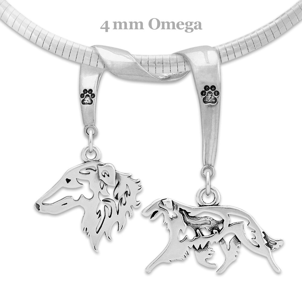 Borzoi Luxury Necklace in Sterling SIlver