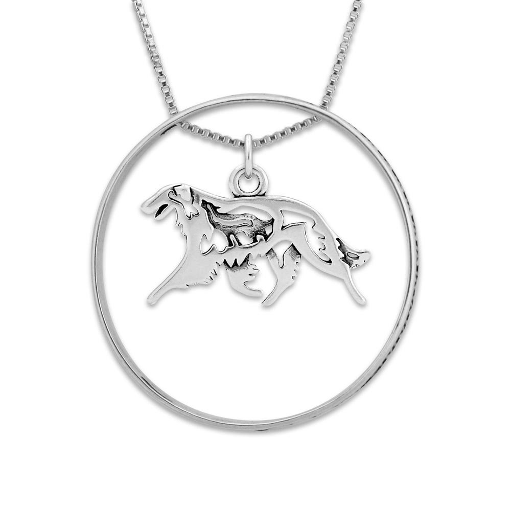 Popular Borzoi Necklace
