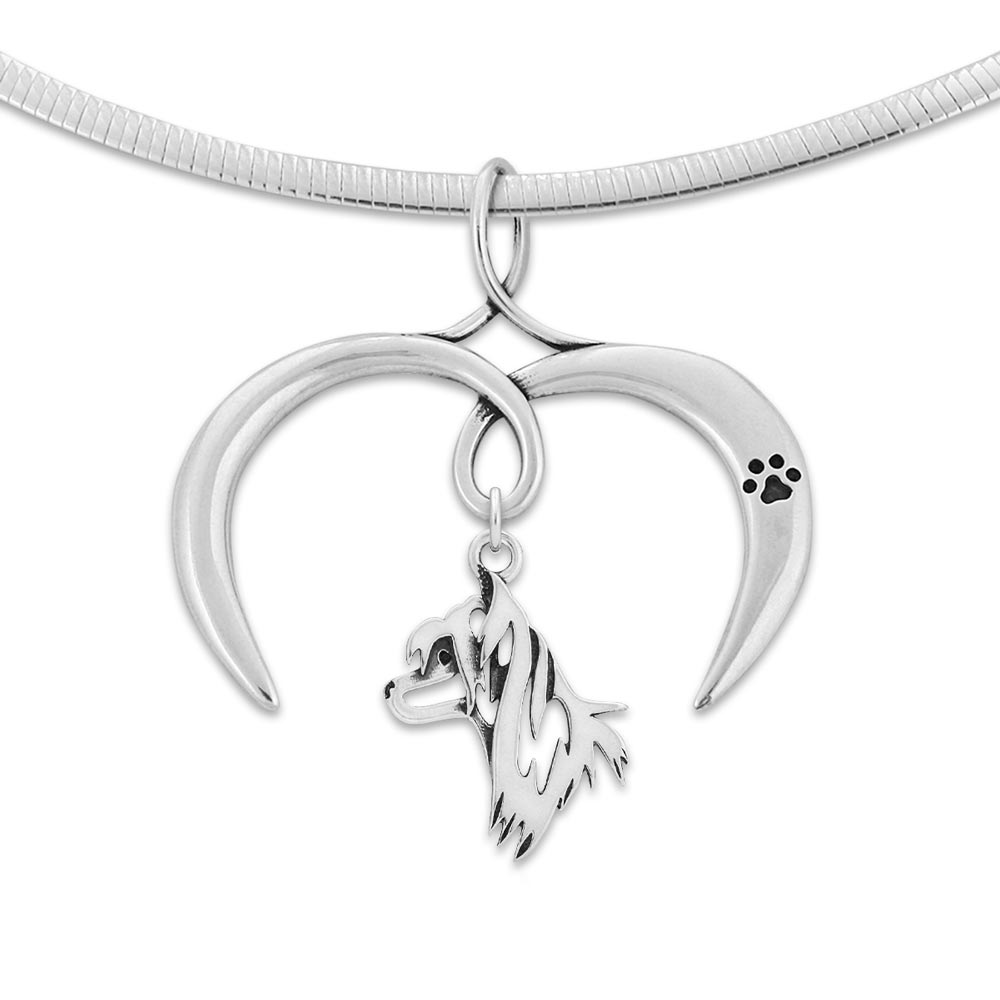 I Love My Chinese Crested Necklace
