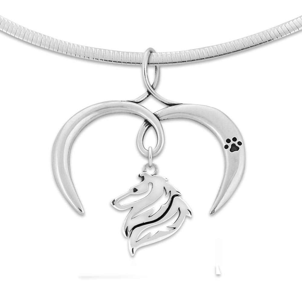 I Love My Collie Necklace