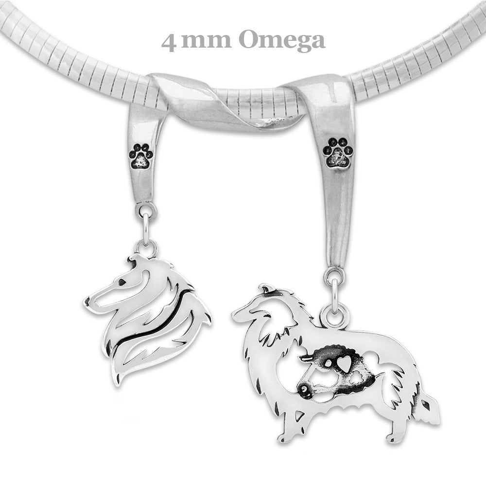 Collie Luxury Necklace in Sterling Silver
