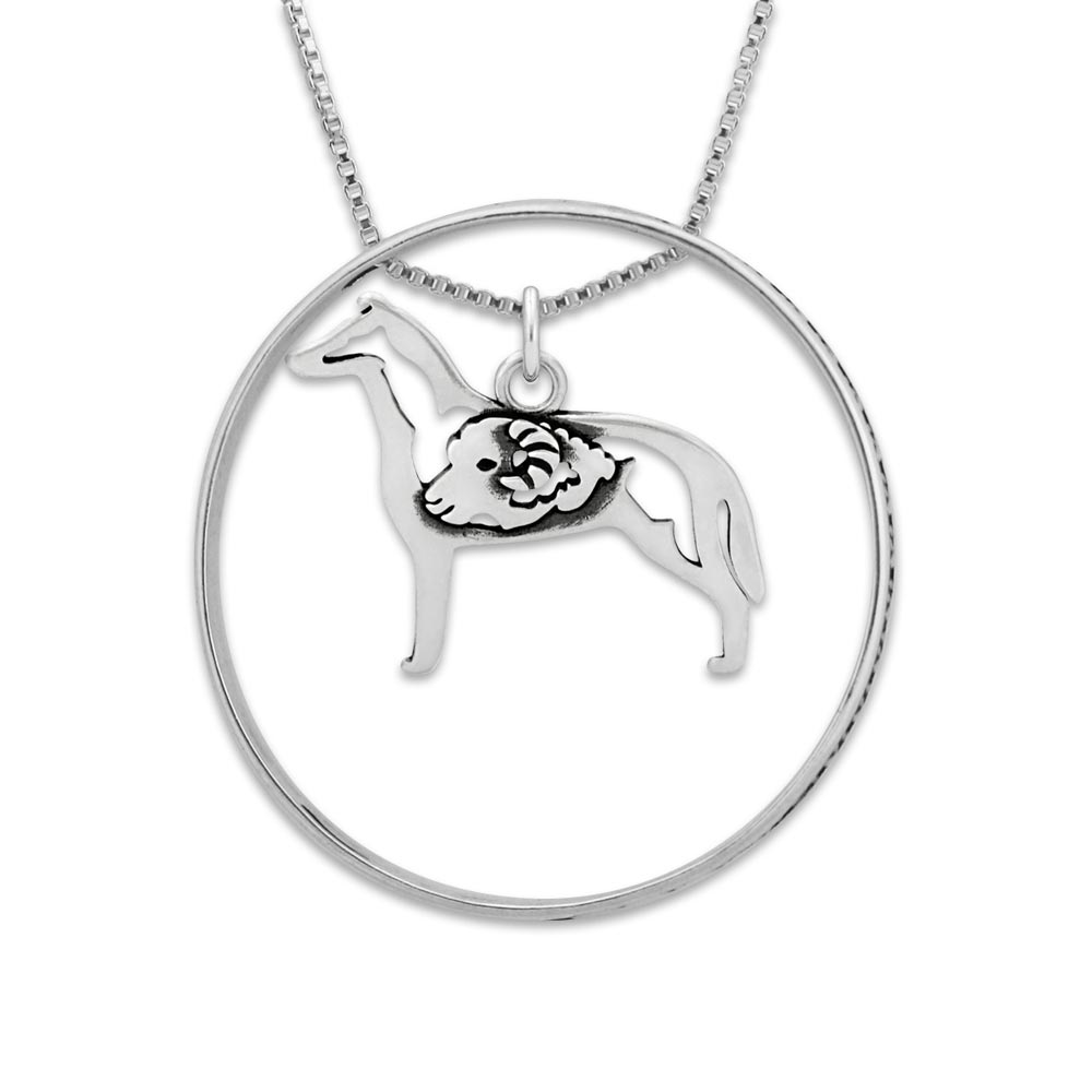 Top Rated Sterling Silver Collie Necklace