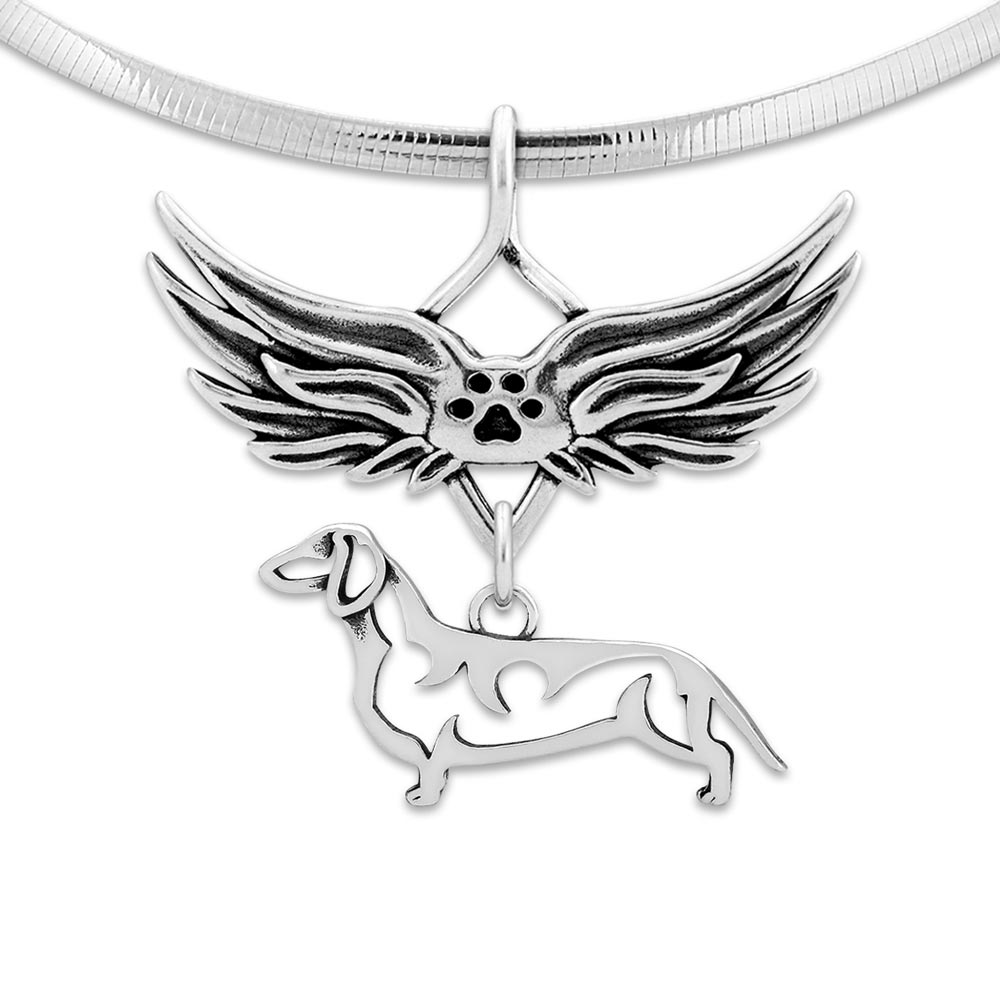 Dachshund Remembrance Necklace - Smooth