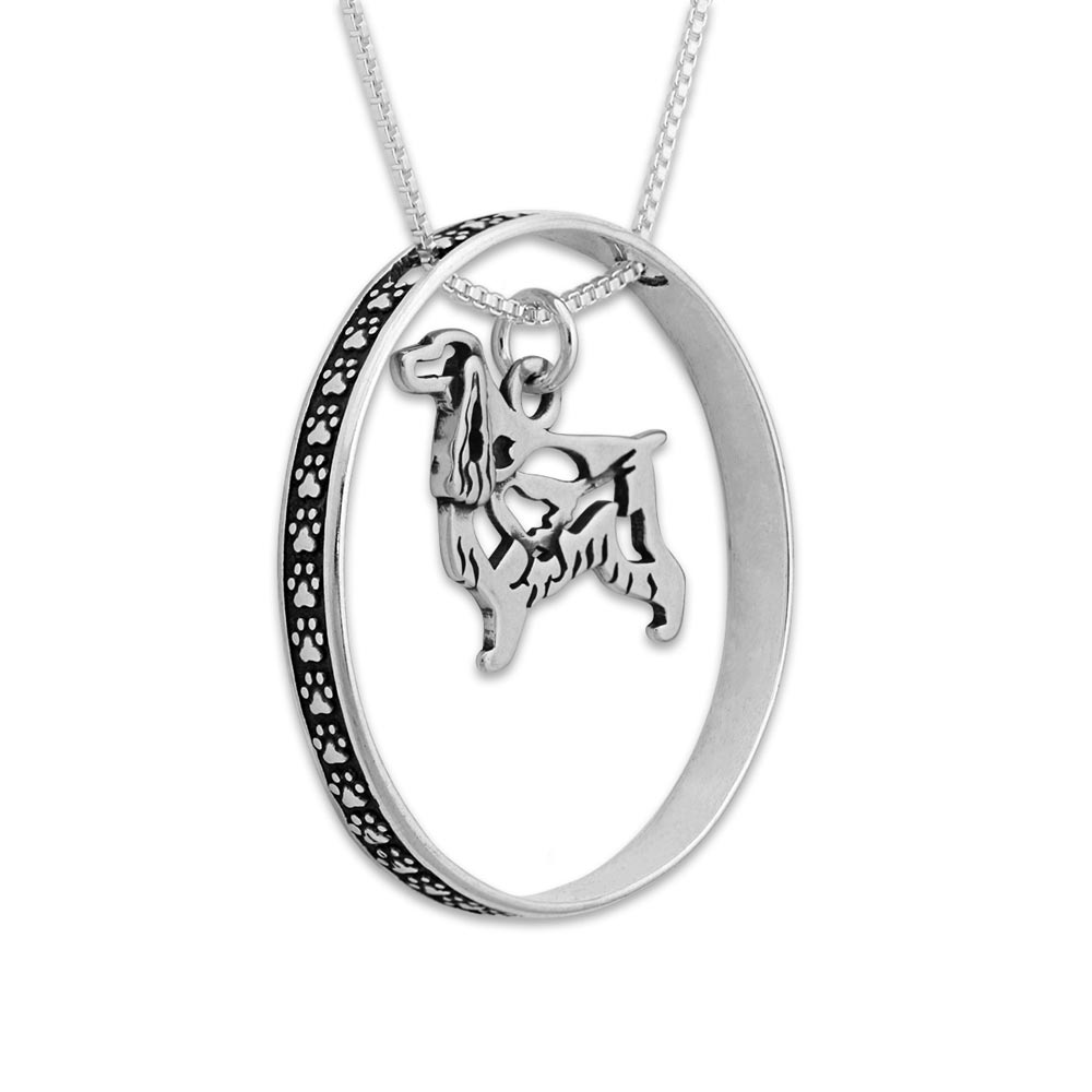 Popular English Cocker Spaniel Necklace