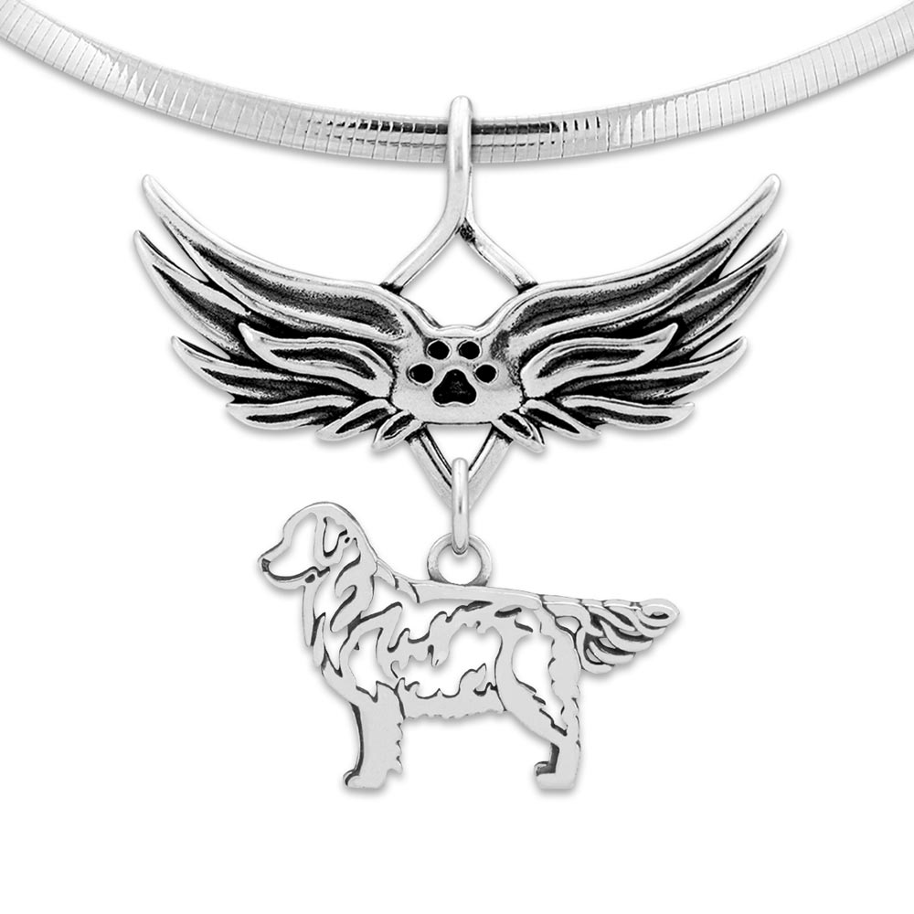 Golden Retriever Remembrance Necklace