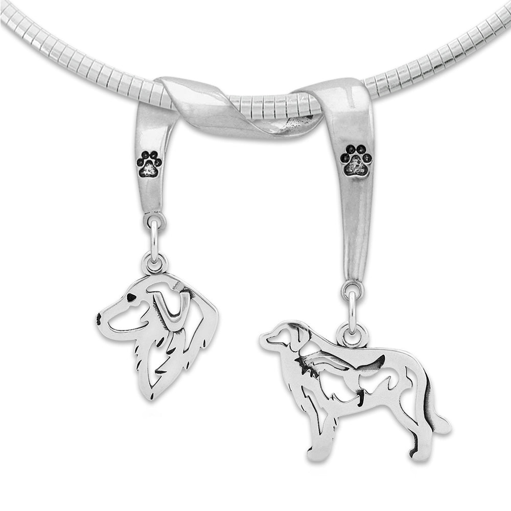 Great Pyrenees Luxury Necklace in Sterling Silver