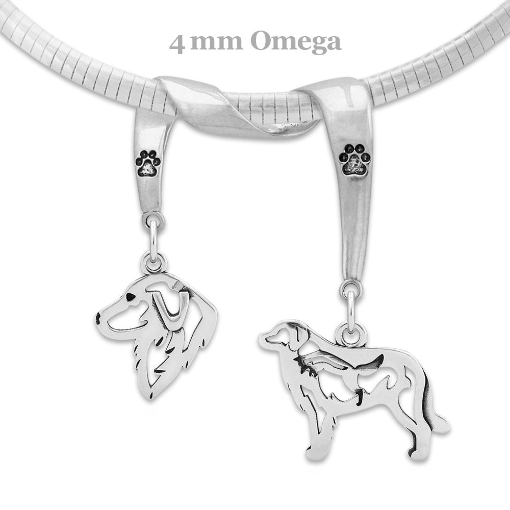 Great Pyrenees Luxury Necklace in Sterling Silver