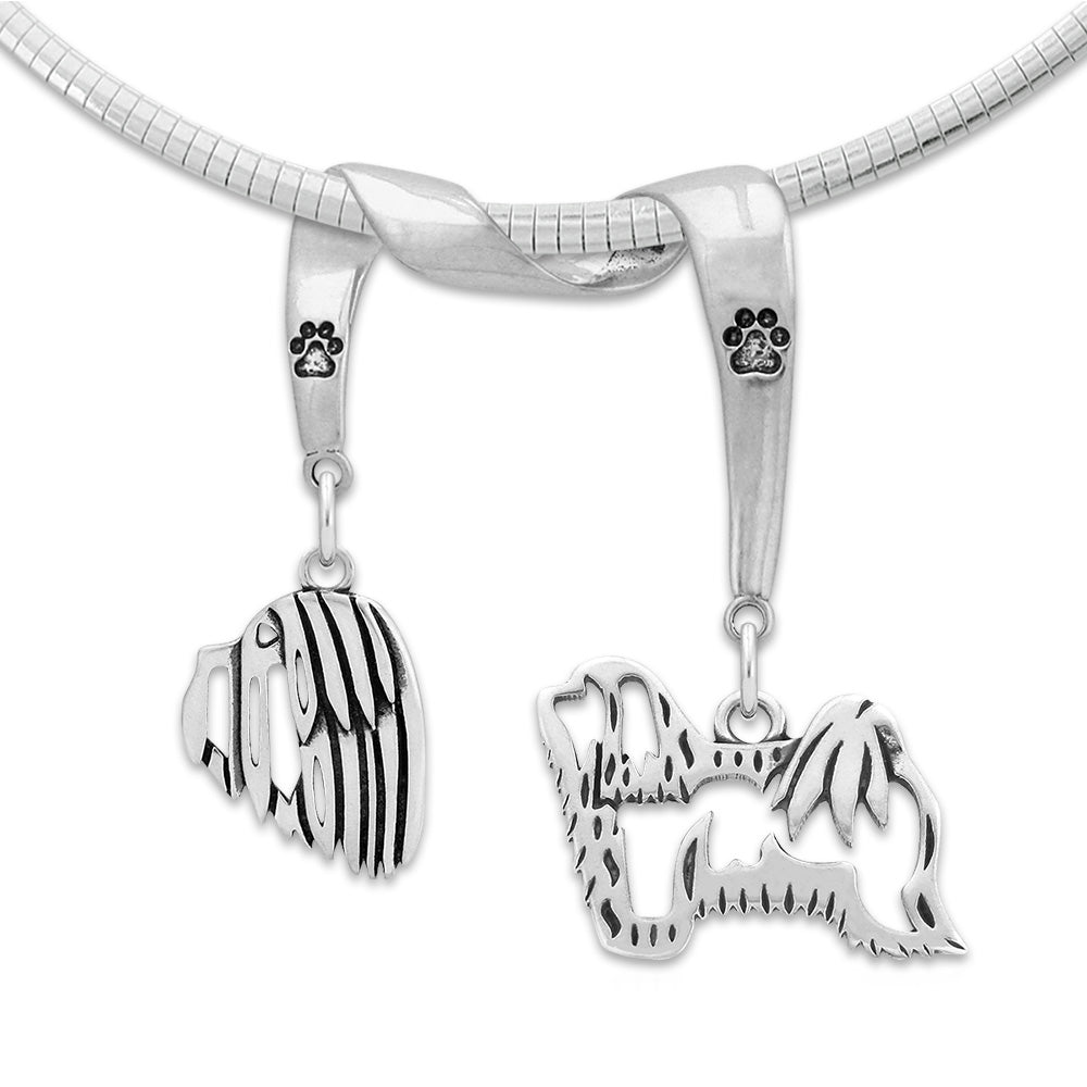 Havanese Luxury Necklace in Sterling Silver