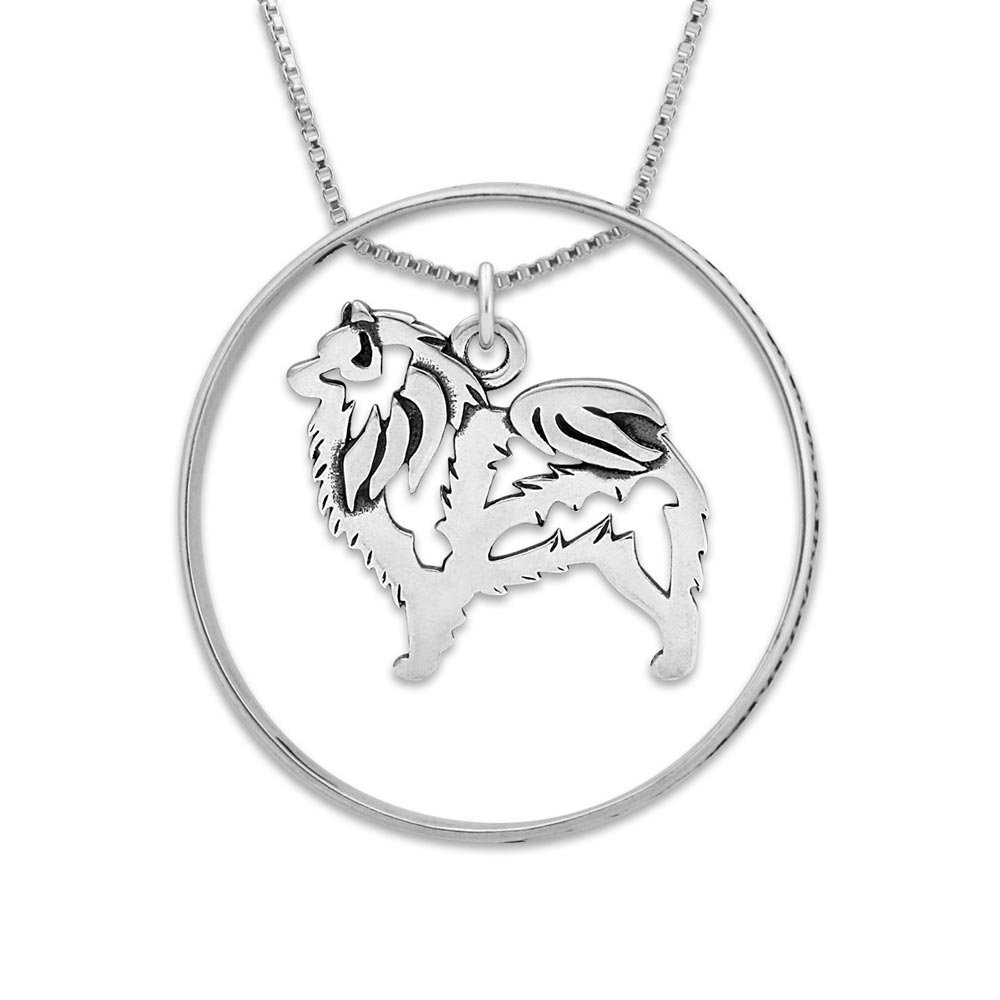 Popular Keeshond Necklace