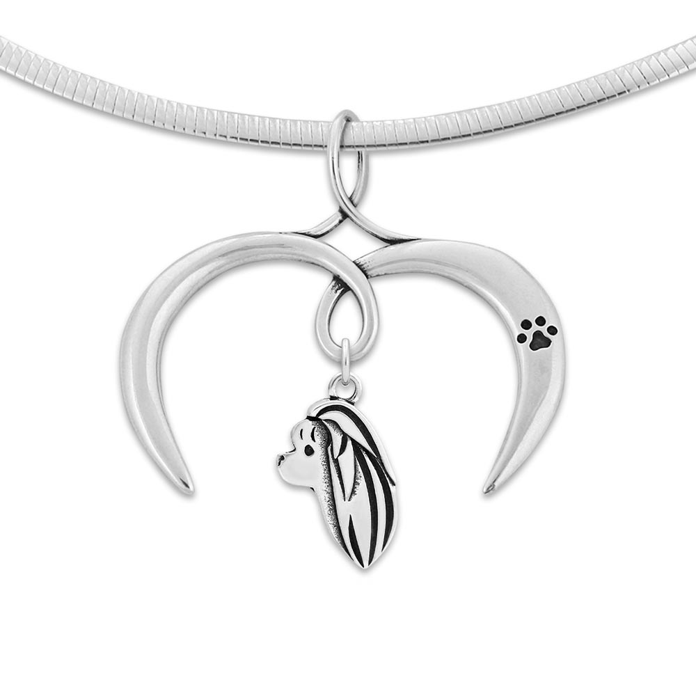 I Love My Maltese Necklace