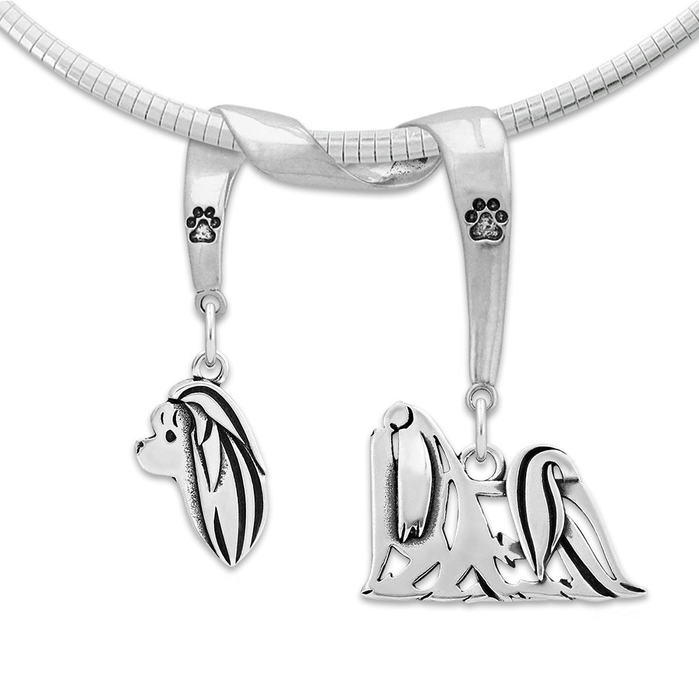 Maltese Luxury Necklace in Sterling Silver
