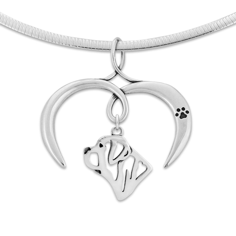 I Love My Mastiff Necklace