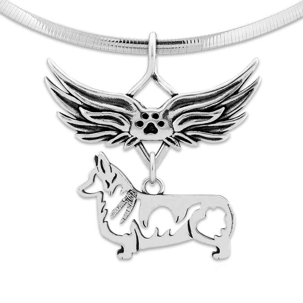 Pembroke Welsh Corgi Remembrance Necklace