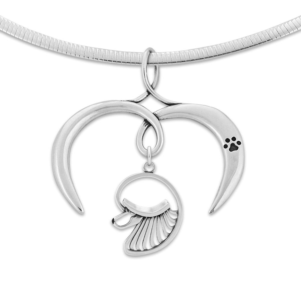 I Love My Poodle Necklace