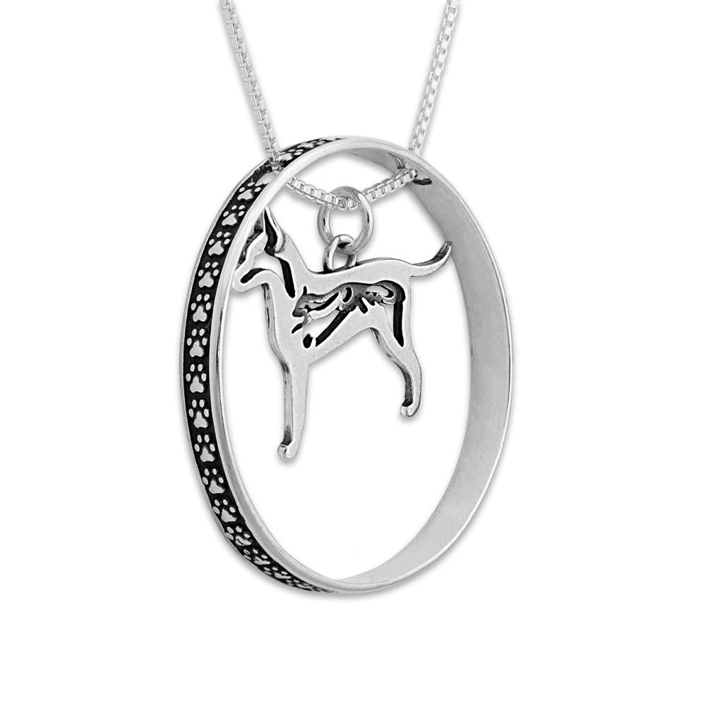 Rat Terrier Statement Necklace