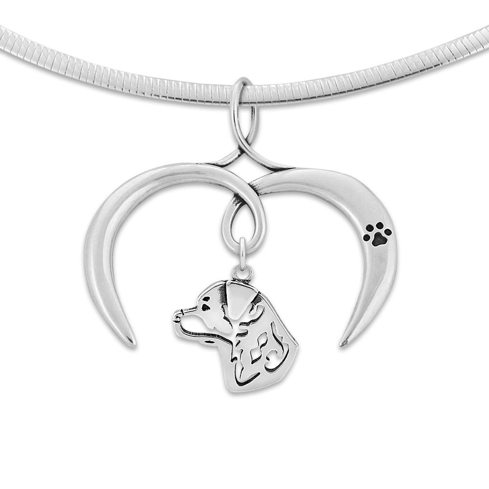 I Love My Rottweiler Necklace