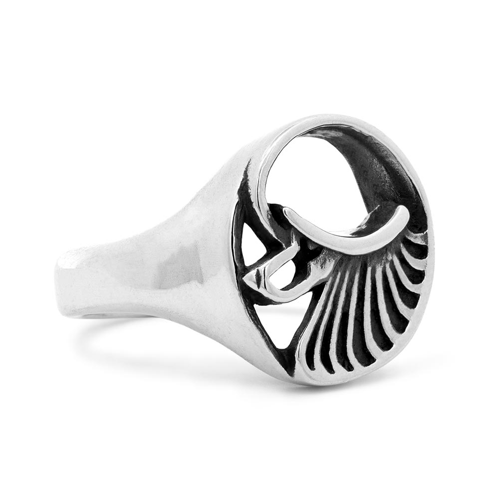 Sterling Silver Poodle Ring