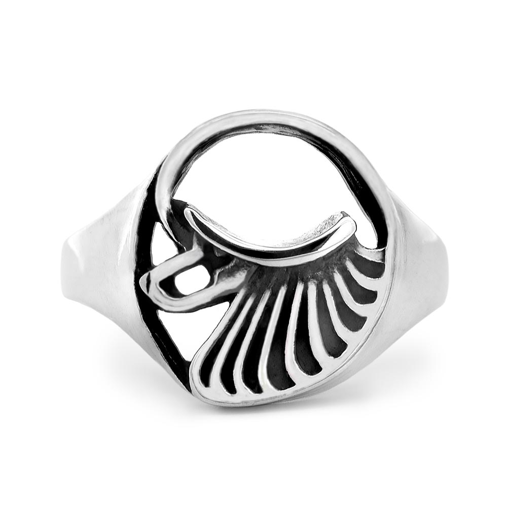 Sterling Silver Poodle Ring