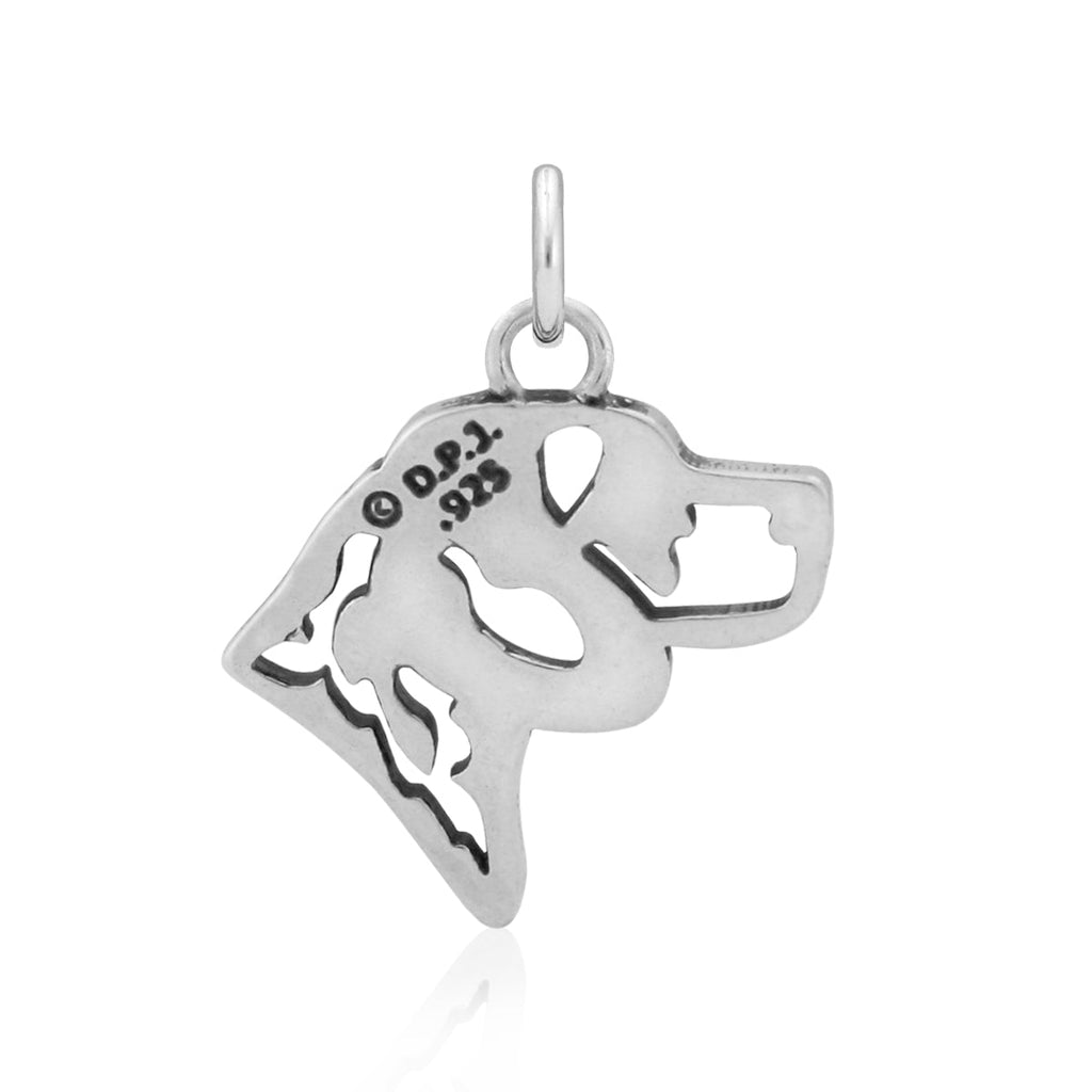 Beagle Necklace in Sterling Silver