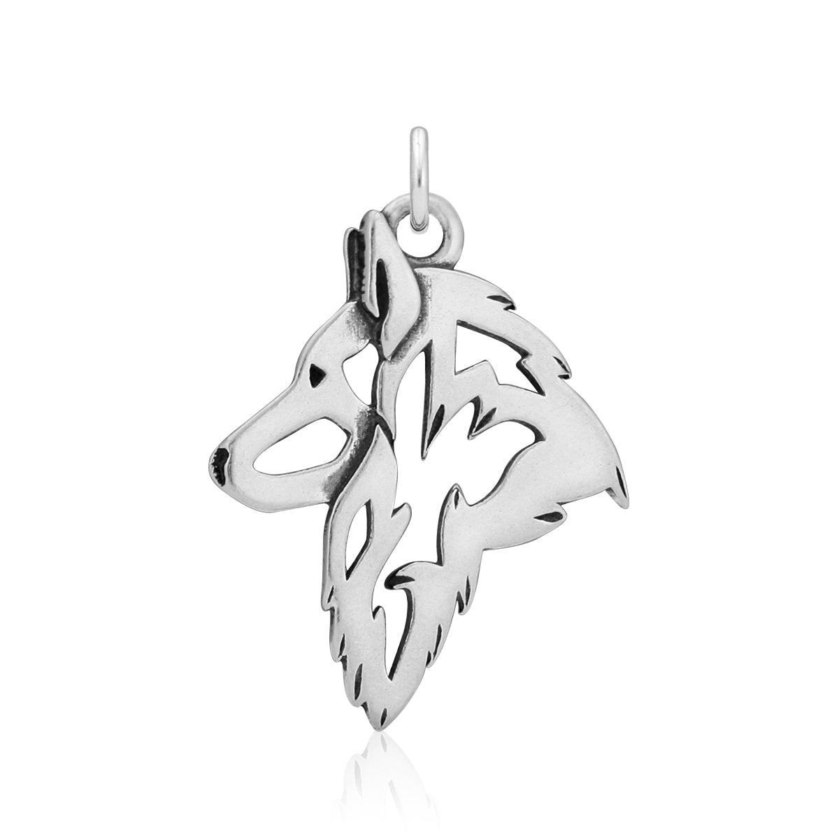 Belgian Tervuren Necklace in Sterling Silver