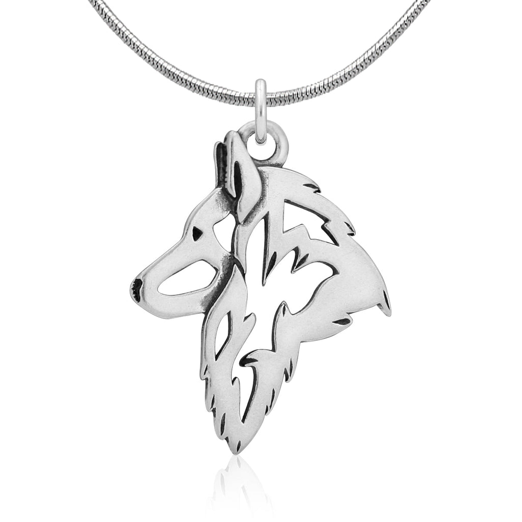 Belgian Tervuren Necklace in Sterling Silver