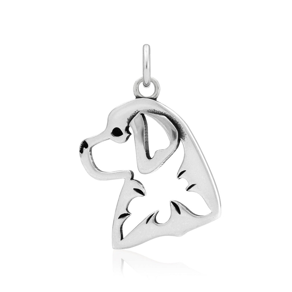 Bernese Mountain Dog Necklace in Sterling Silver