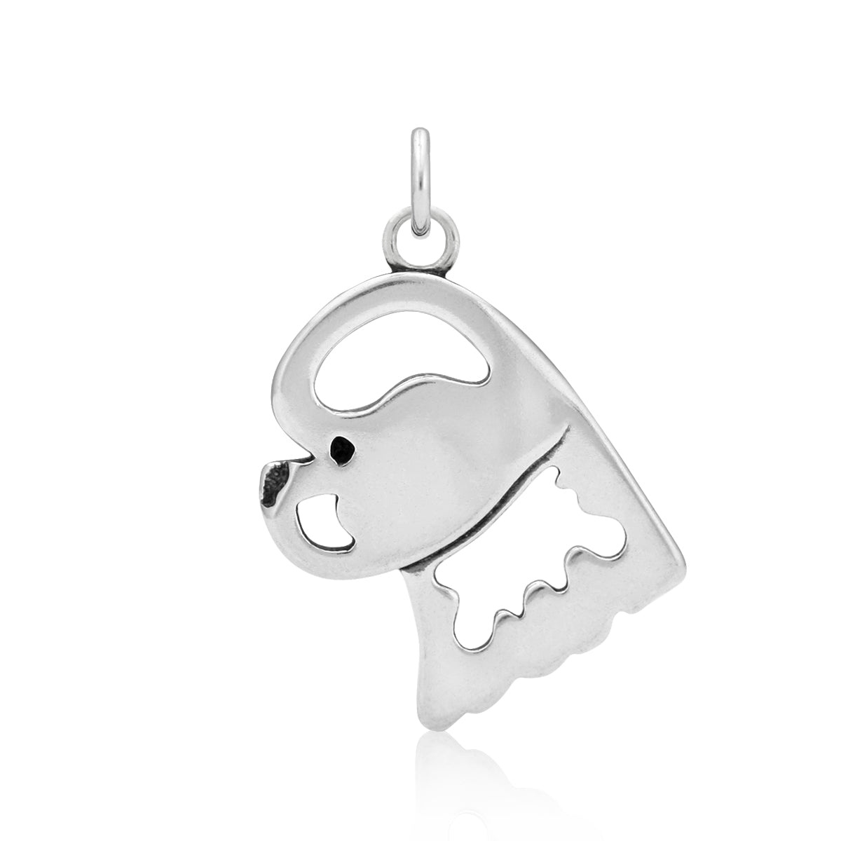 Bichon Frise Necklace in Sterling Silver