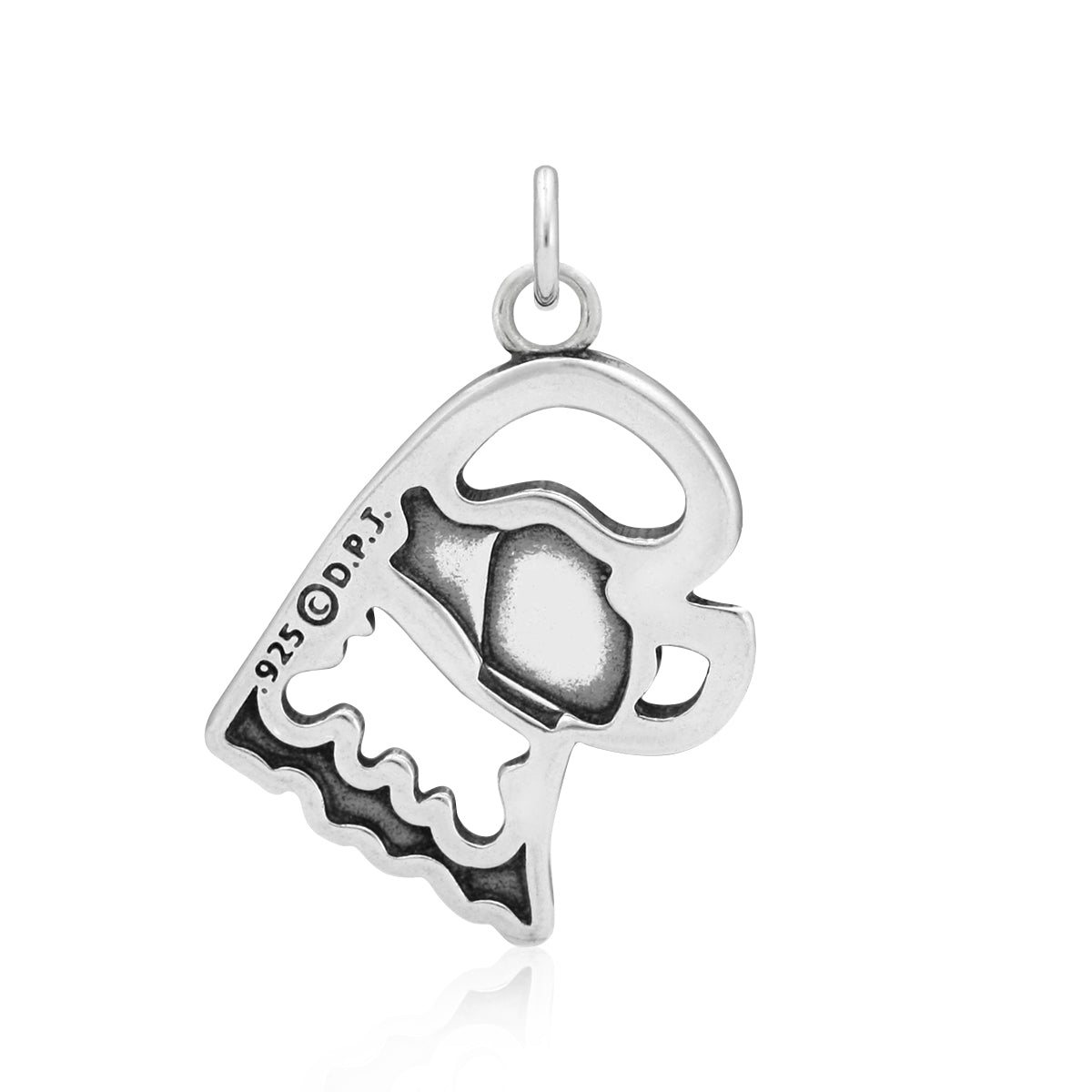Bichon Frise Necklace in Sterling Silver