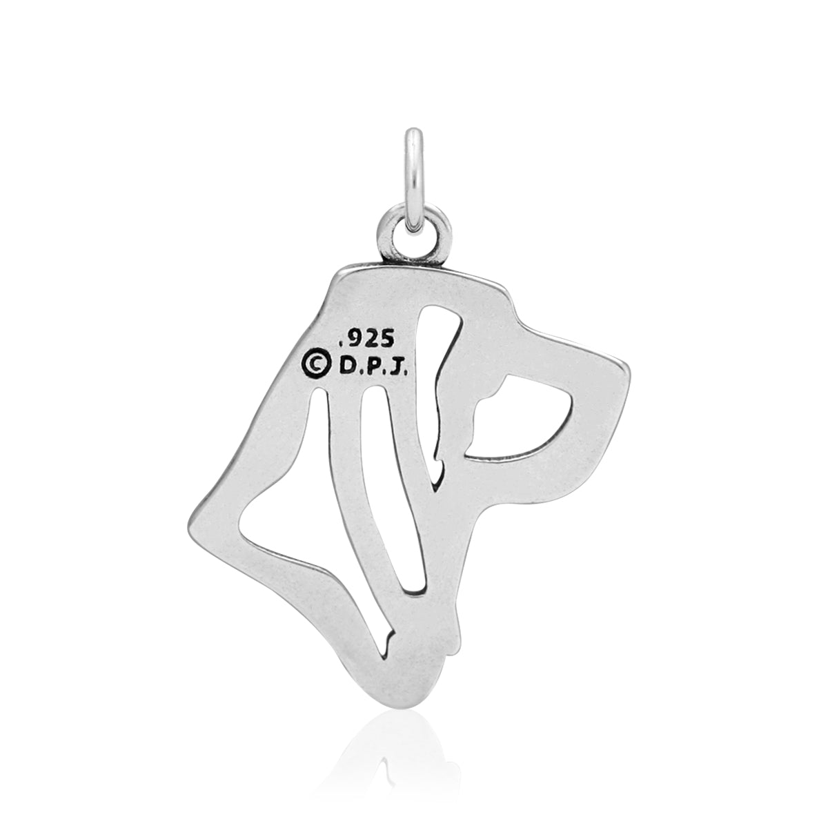 Bloodhound Necklace in Sterling Silver