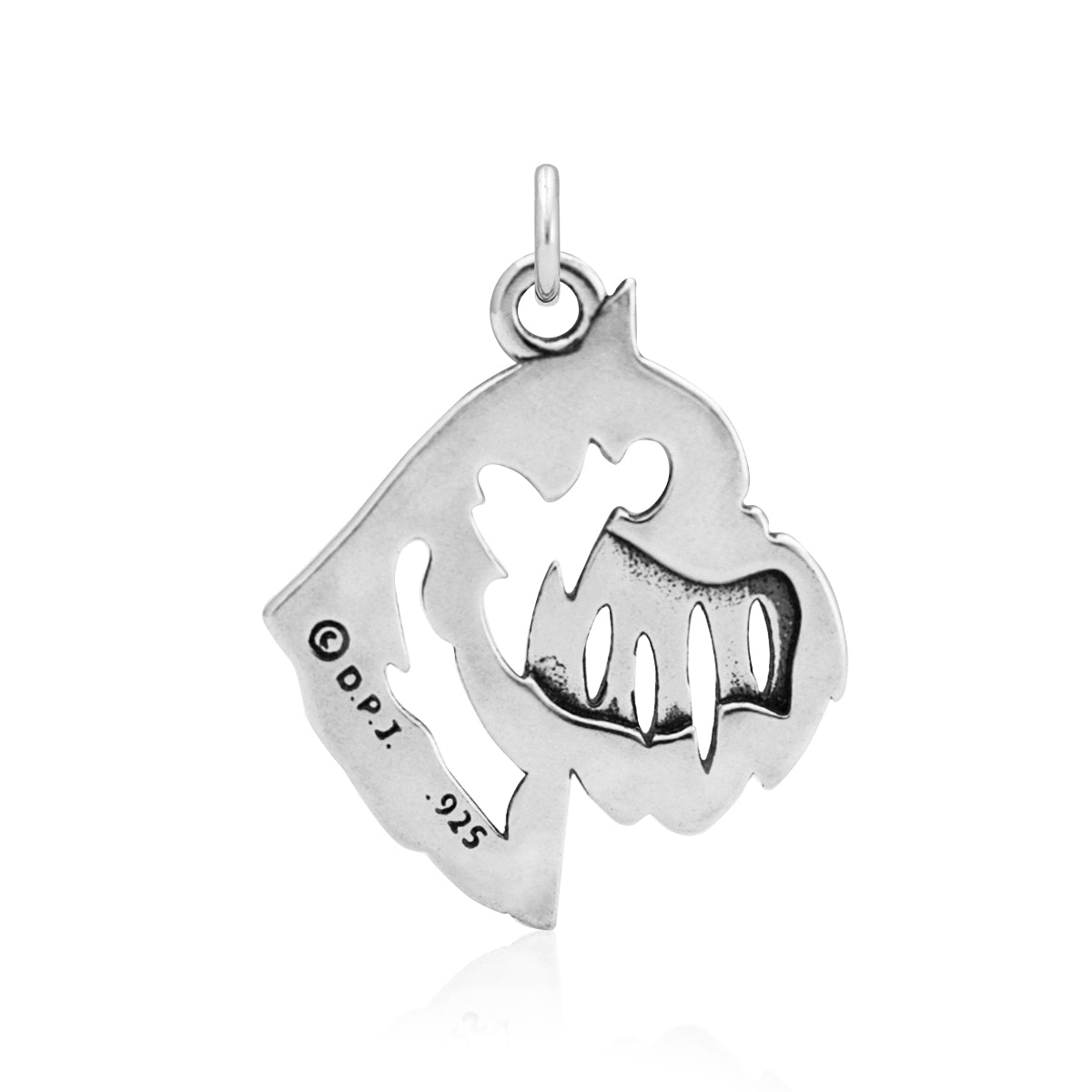 Brussels Griffon Necklace in Sterling Silver