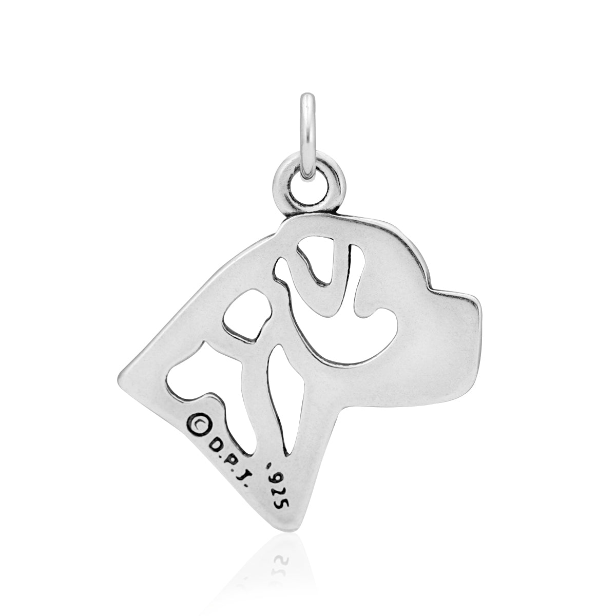 Bullmastiff Necklace in Sterling Silver