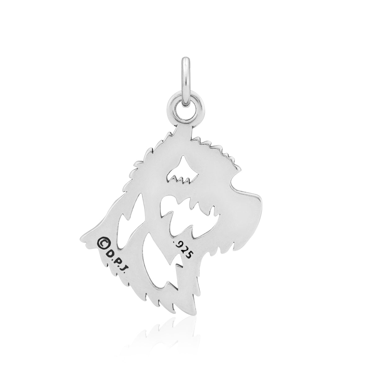 Cairn Terrier Necklace in Sterling Silver
