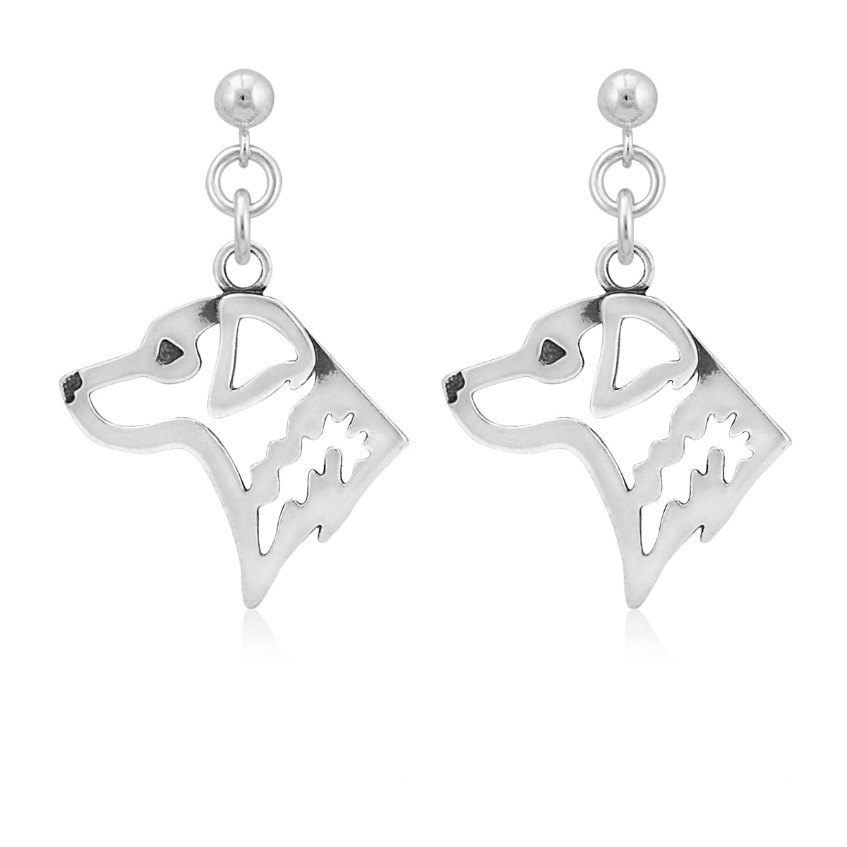 Chesapeake Bay Retriever Earrings in Sterling Silver