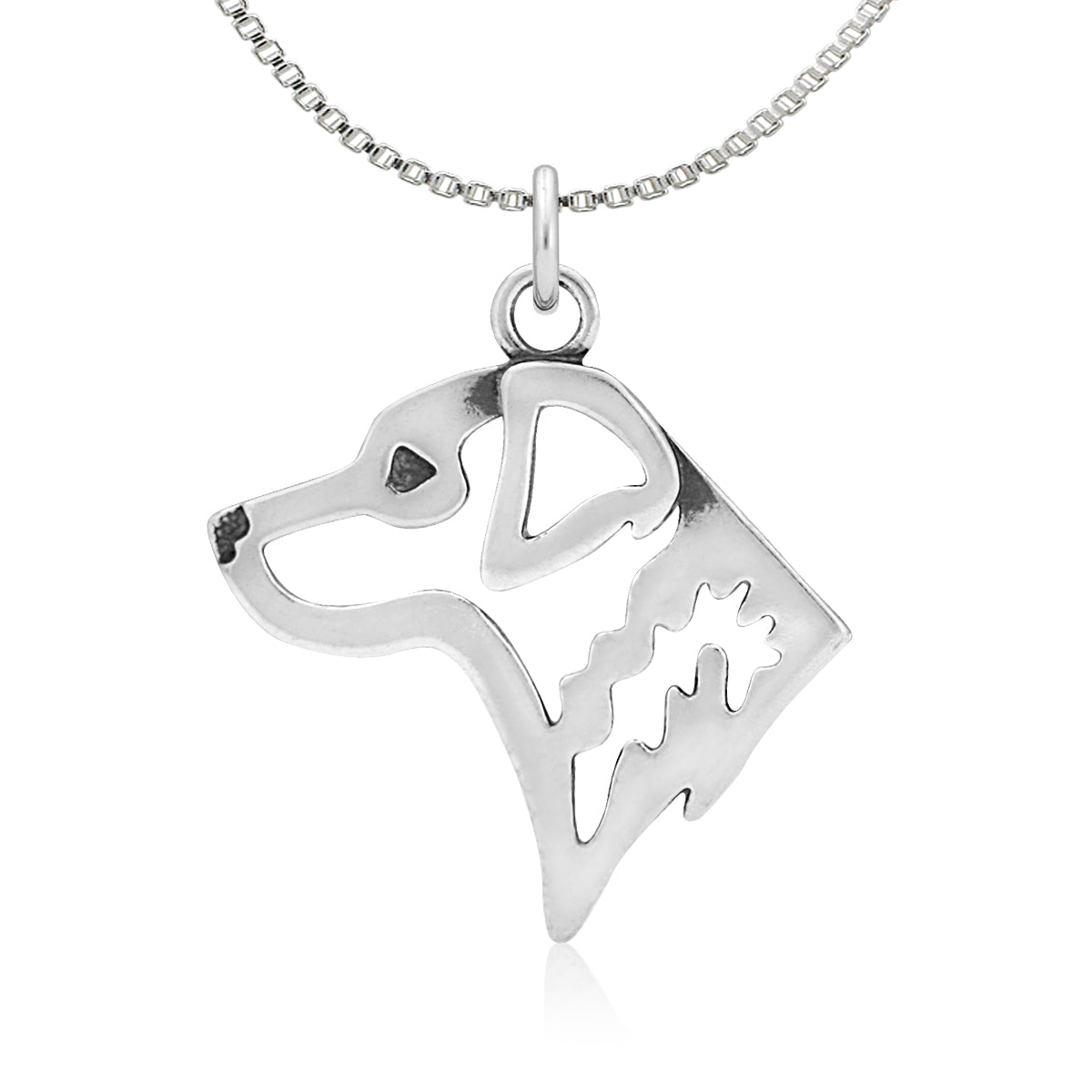 Chesapeake Bay Retriever Necklace in Sterling Silver
