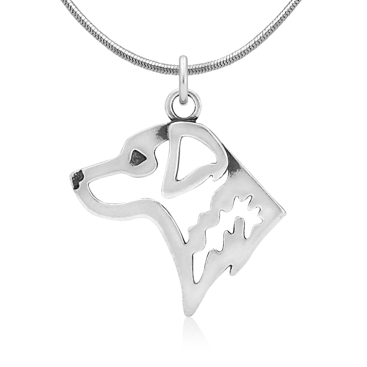 Chesapeake Bay Retriever Necklace in Sterling Silver