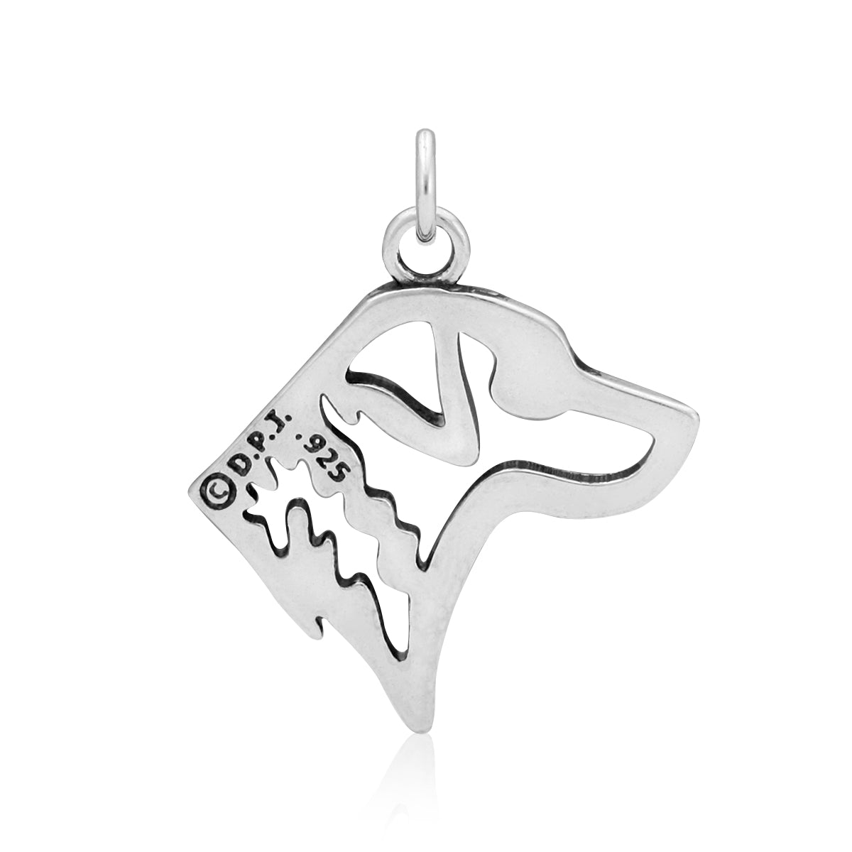 Chesapeake Bay Retriever Necklace in Sterling Silver