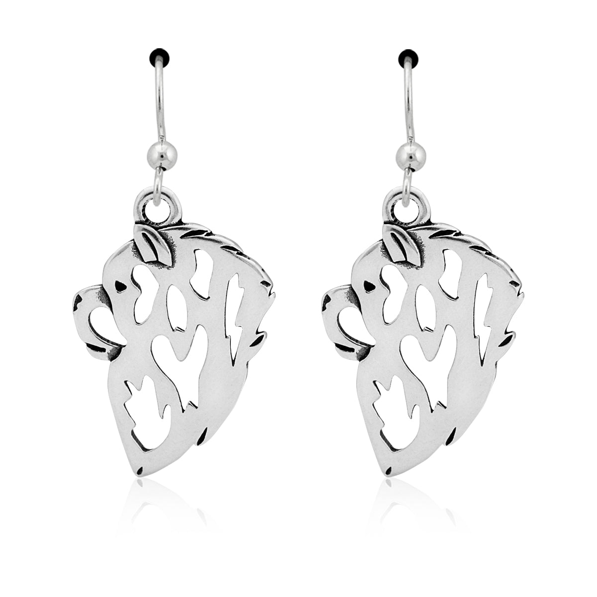 Chow Chow Earrings in Sterling Silver
