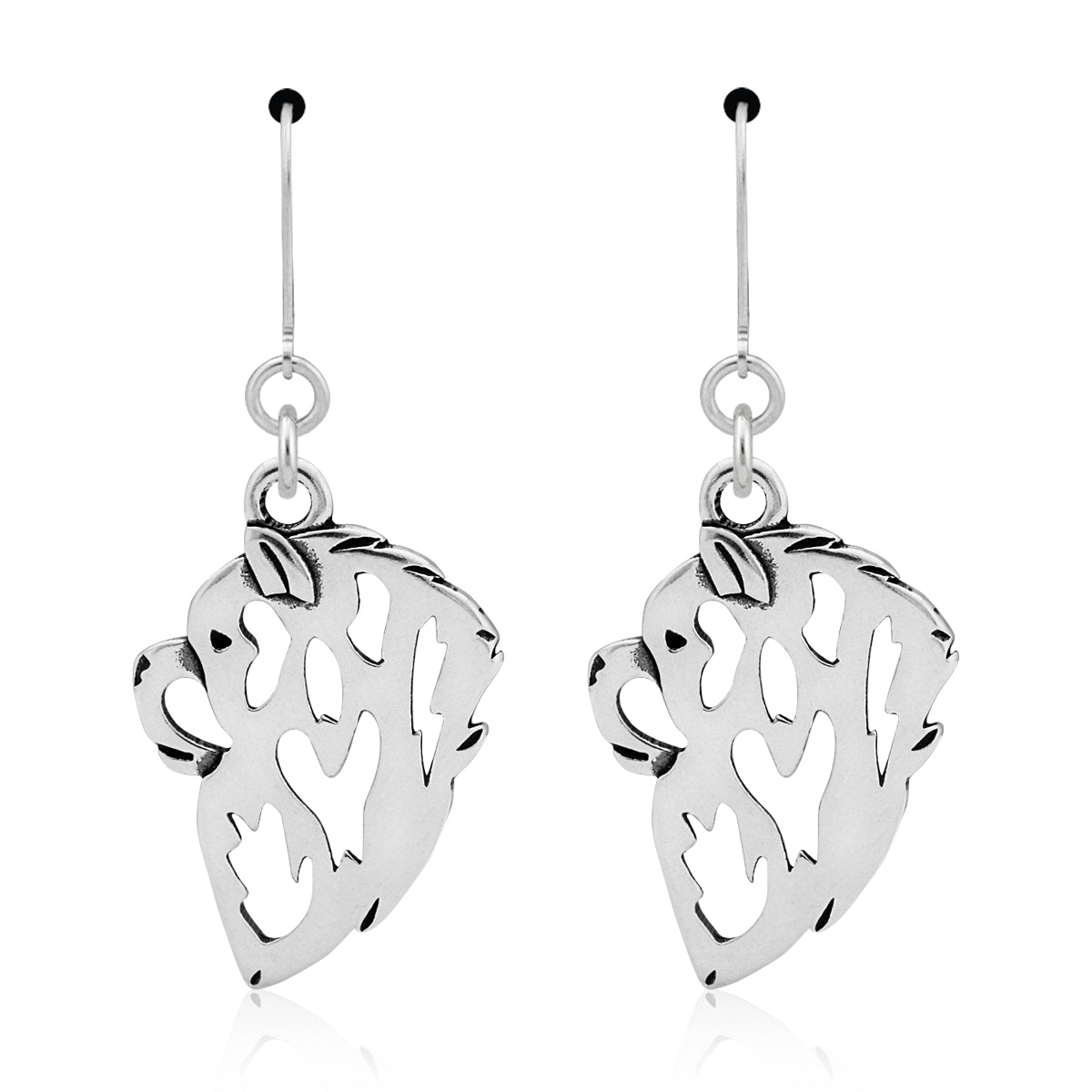 Chow Chow Earrings in Sterling Silver