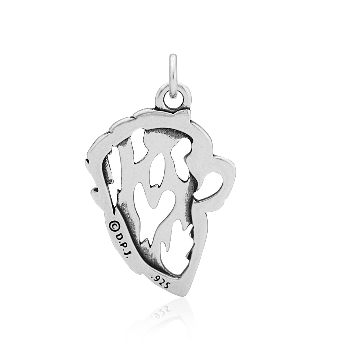 Chow Chow Necklace in Sterling Silver