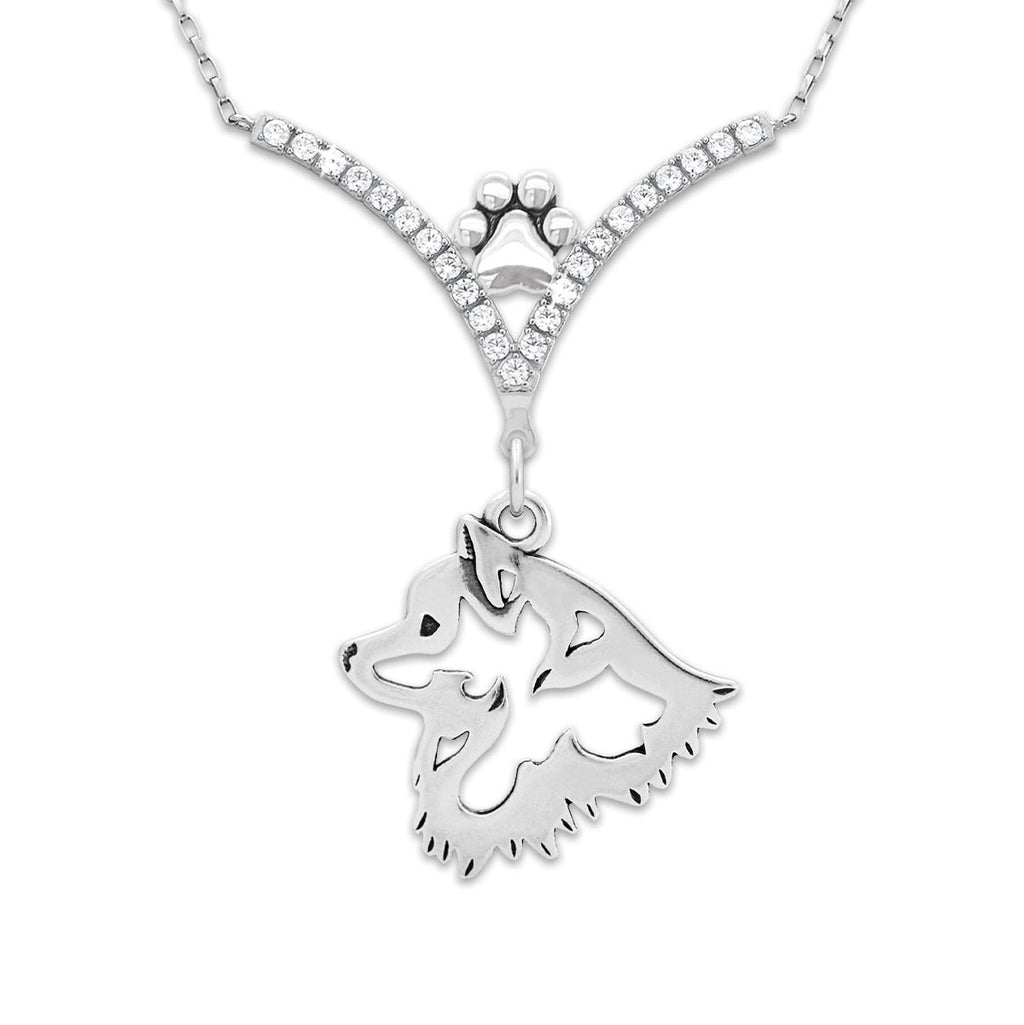 CZ American Eskimo Necklace