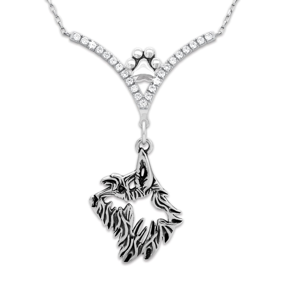 CZ Berger Picard Necklace