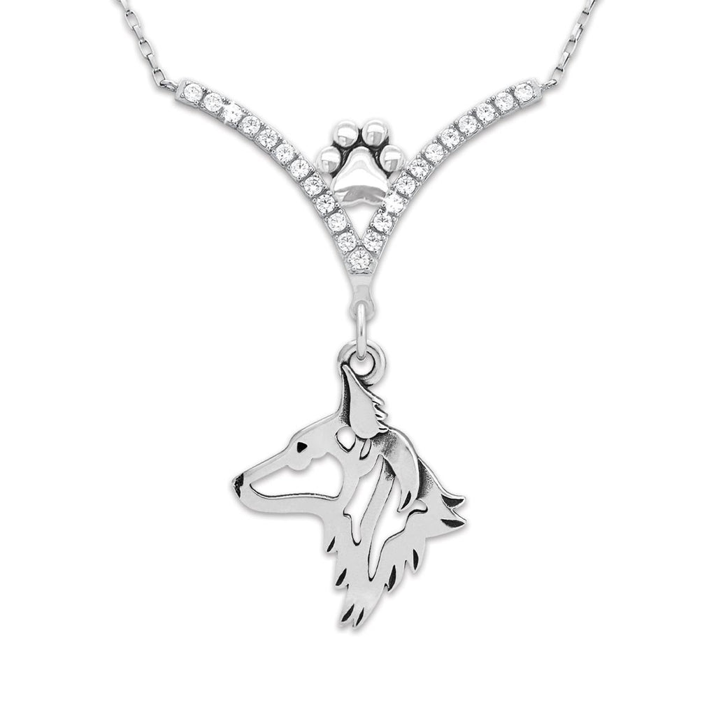 CZ Dutch Shepherd Necklace